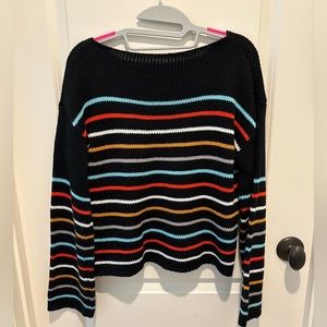 Multicolor lightweight sweater